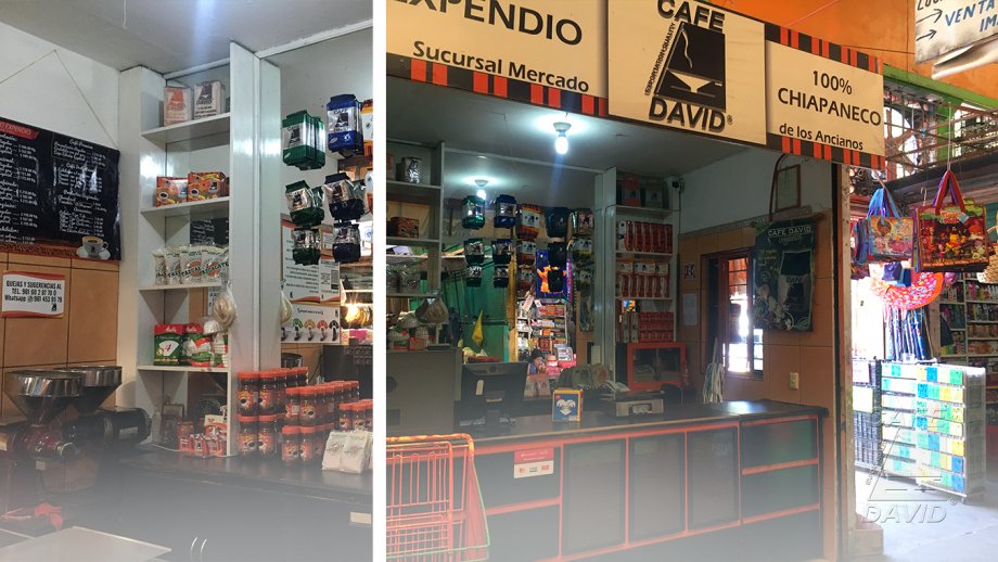 Sucursal Mercado de los Ancianos Café David